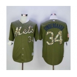 mlb jerseys new york mets #34 syndergaard green[syndergaard]