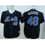 mlb jerseys new york mets #48 degrom black