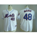 mlb jerseys new york mets #48 degrom white