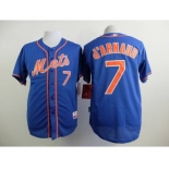 mlb jerseys new york mets #7 d.arnaud blue[number orange][d.arnaud]