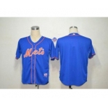 mlb jerseys new york mets blank blue[cool base]