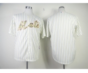 mlb jerseys new york mets blank white[strip][number camo]