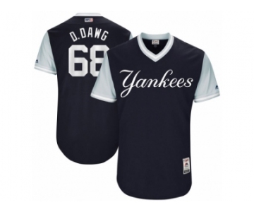 Men's 2017 Little League World Series Yankees Dellin Betances D. Dawg Navy Jersey