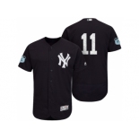 Men's New York Yankees #11 Brett Gardner 2017 Spring Training Flex Base Authentic Collection Stitched Baseball Jersey