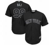 Men's New York Yankees #99 Aaron Judge BAJ Authentic Black 2019 Players Weekend Baseball Jersey