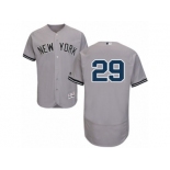 New York Yankees #29 Todd Frazier Grey Flexbase Authentic Collection MLB Jersey