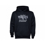 New York Yankees Script Baseball Pullover Navy Blue MLB Hoodie