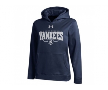 New York Yankees Under Armour Fleece Navy MLB Hoodie