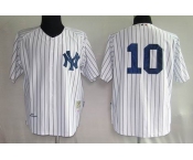 mlb jerseys new york yankees #10 rizzuto m&n white