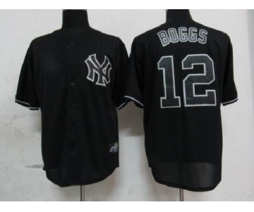 mlb jerseys new york yankees #12 ransom black fashion