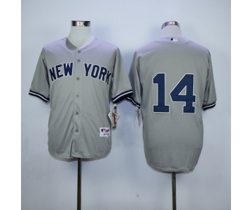 mlb jerseys new york yankees #14 granderson grey