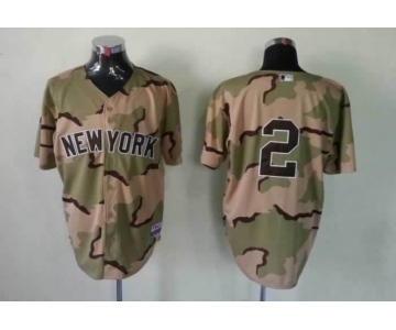 mlb jerseys new york yankees #2 jeter camo