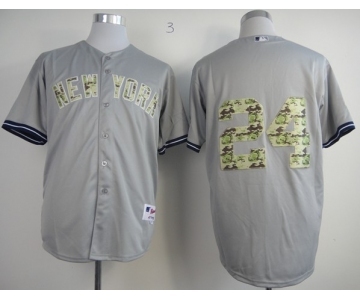 mlb jerseys new york yankees #24 cano grey[number camo]