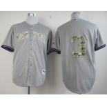 mlb jerseys new york yankees #3 ruth grey[number camo]