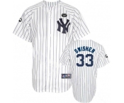 mlb jerseys new york yankees 33# swisher white(gms the boss)