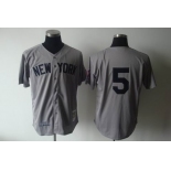 mlb jerseys new york yankees #5 dimaggio m&n grey 1939