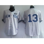 mlb new york yankees #13 rodriguez grey(gms the boss)