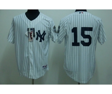 mlb new york yankees #15 munson white(2009 logo)