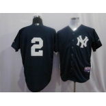 mlb new york yankees #2 jeter dk.blue[2011 home cool base]