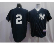 mlb new york yankees #2 jeter dk.blue[2011 home cool base]