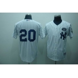 mlb new york yankees #20 posada m&n white(gms the boss)