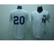 mlb new york yankees #20 posada m&n white(gms the boss)