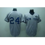 mlb new york yankees #24 cano grey(gms the boss)