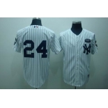 mlb new york yankees #24 cano white(gms the boss)