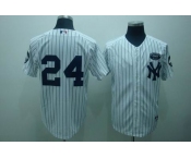 mlb new york yankees #24 cano white(gms the boss)