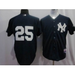 mlb new york yankees #25 teixeira dk.blue[2011 home cool base]