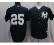 mlb new york yankees #25 teixeira dk.blue[2011 home cool base]