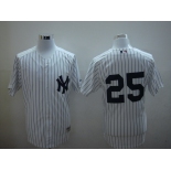 mlb new york yankees #25 teixeira white(2010)