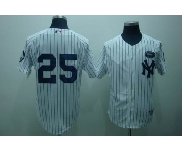 mlb new york yankees #25 teixeira white(gms the boss)