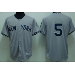 mlb new york yankees #5 dimaggio grey(2009 logo)