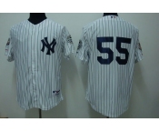 mlb new york yankees #55 matsui white(2009 logo)