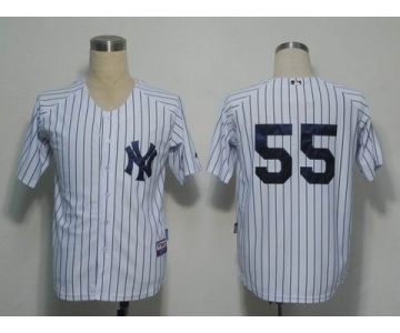 mlb new york yankees #55 matsui white[black stripe]