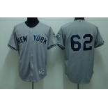 mlb new york yankees #62 chamberlain grey(2009 logo)