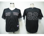 mlb new york yankees #62 joba chamberlain black