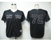 mlb new york yankees #72 dellin betances black 2010