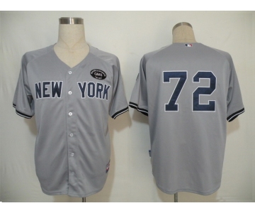 mlb new york yankees #72 dellin betances grey[gms]