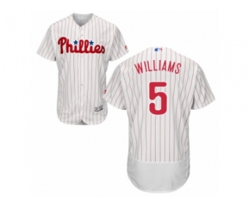 Philadelphia Phillies #5 Nick Williams White Flexbase Authentic Collection MLB Jersey