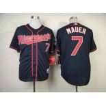 mlb jerseys philadelphia phillies #7 mauer blue