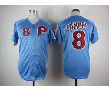 mlb jerseys philadelphia phillies #8 samuel blue[m&n][samuel]