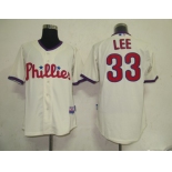 mlb jerseys philadephia phillis #33 lee cream