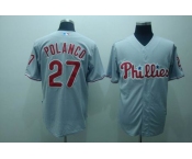 mlb philadelphia phillies #27 polanco grey(cool base)