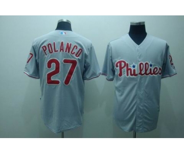 mlb philadelphia phillies #27 polanco grey(cool base)