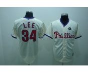 mlb philadelphia phillies #34 lee cream