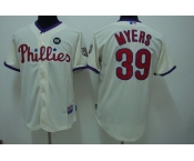 mlb philadelphia phillies #39 myers ws09 patch cream