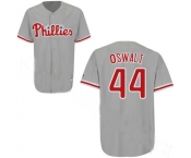 mlb philadelphia phillies #44 oswalt  grey