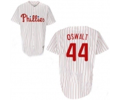 mlb philadelphia phillies #44 oswalt  white(red strip)